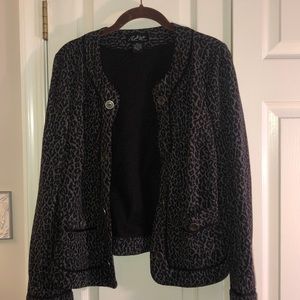 Russell Kemp animal print jacket XL